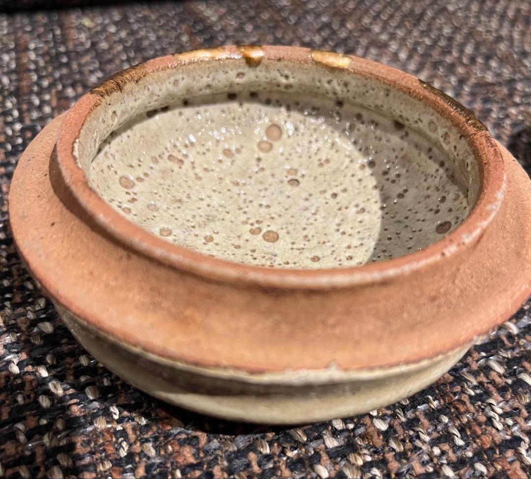 濱田庄司/ 香合 蓋物 香道具