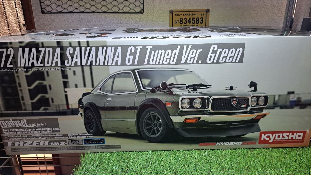 ホビーラジコン KYOSHO MAZDA SAVANNA GT Tuned Ver.