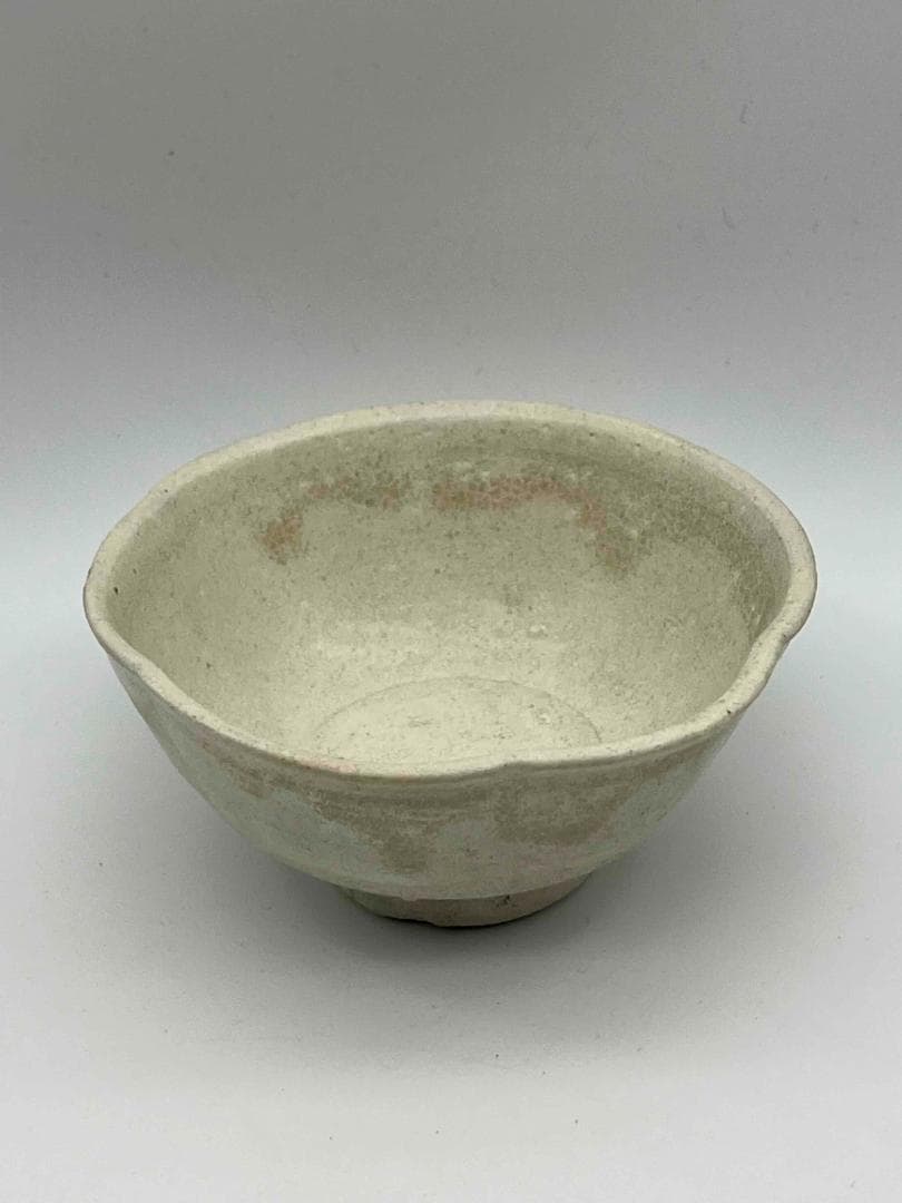 北宋から金時代 青白釉蓮花口茶盞　影青　景徳鎮　唐物　古賞物　茶道具(F-92)