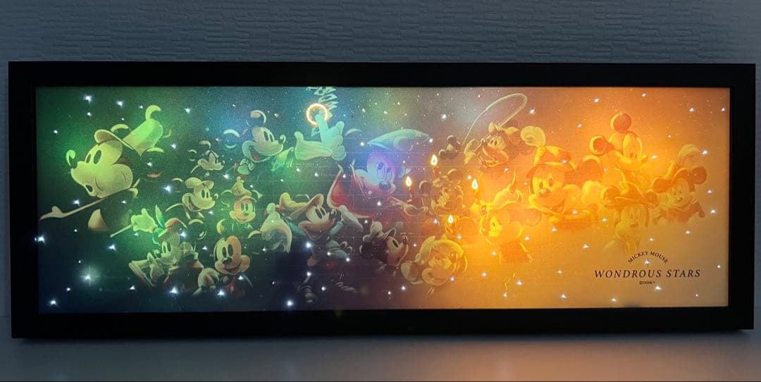WONDROUS STARS ミッキーLEDアートボード