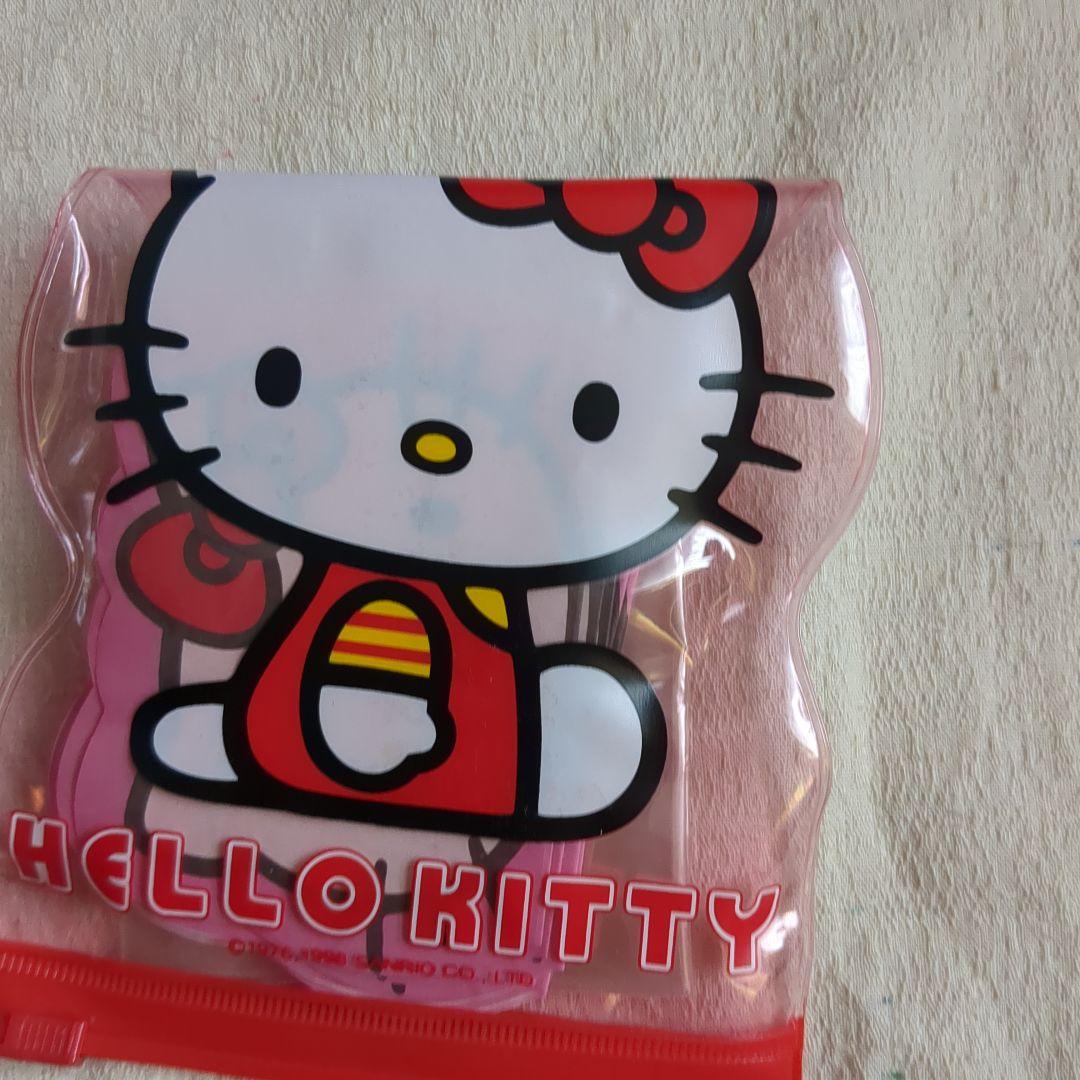 キティちゃんグッズセット　ガムホルダー＆メモ　ペン　ミニレター　レア　1998年