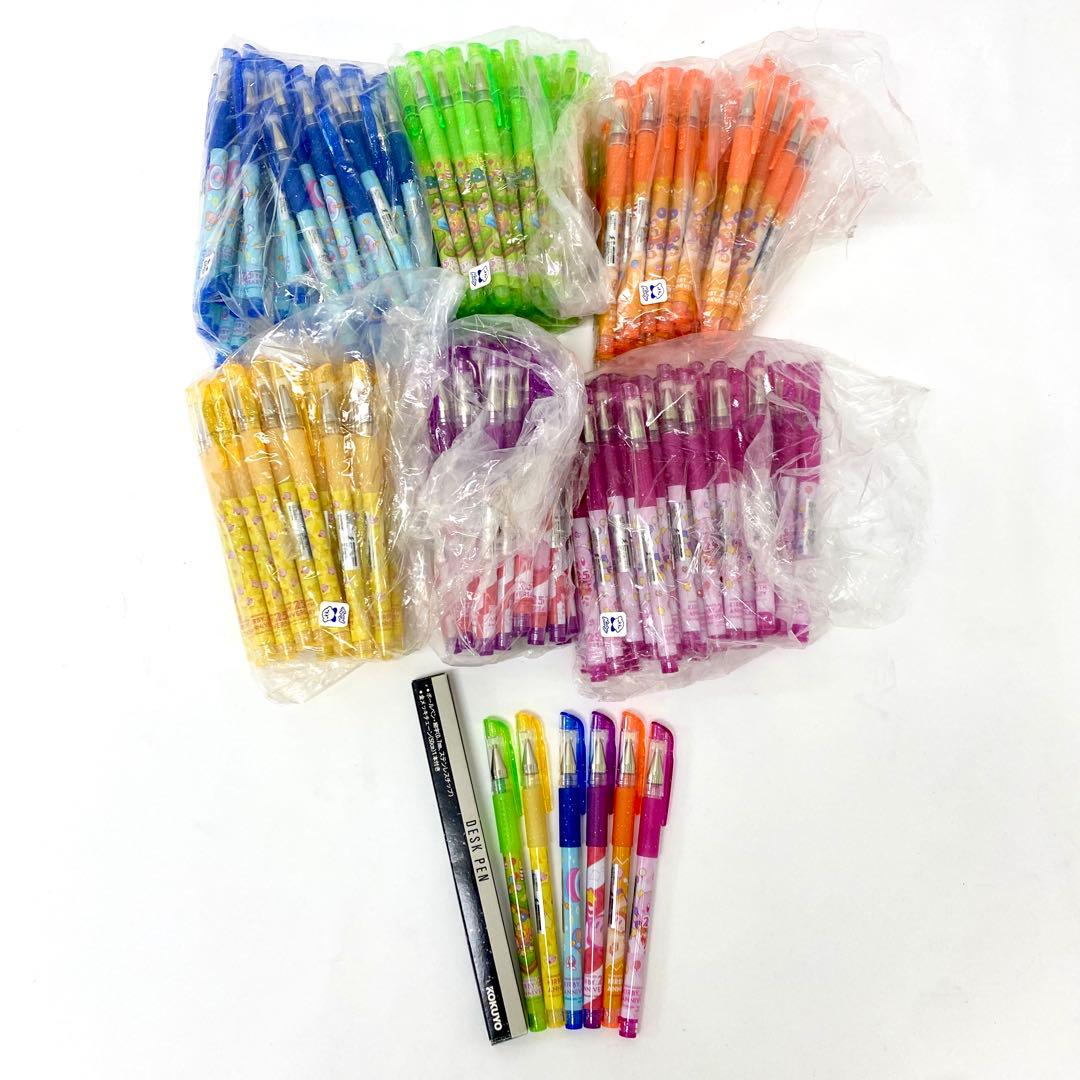 E216 未使用品 まとめ売り 星のカービィ ボールペン 6色