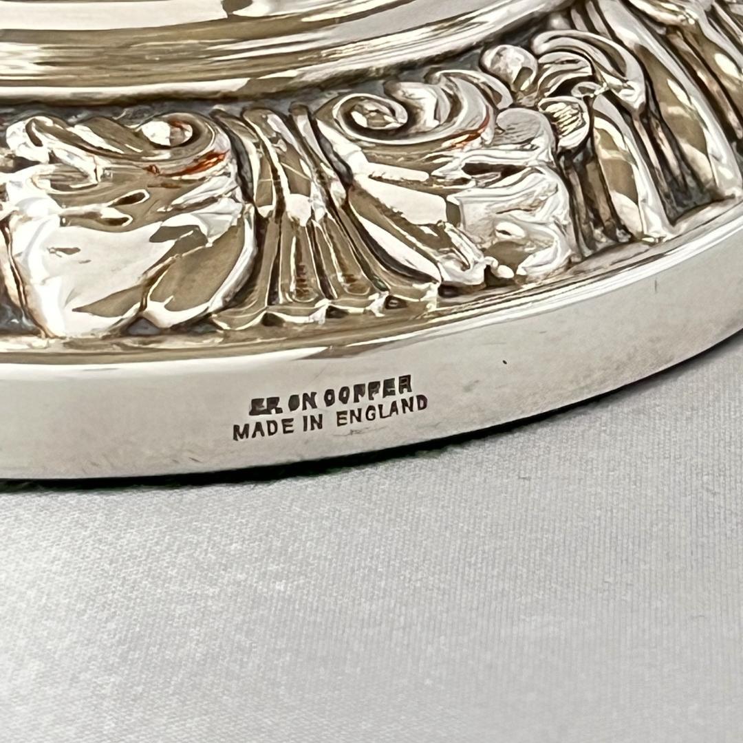 【英国】ビクトリアン キャンドルスタンド トリプルホルダー 火消し