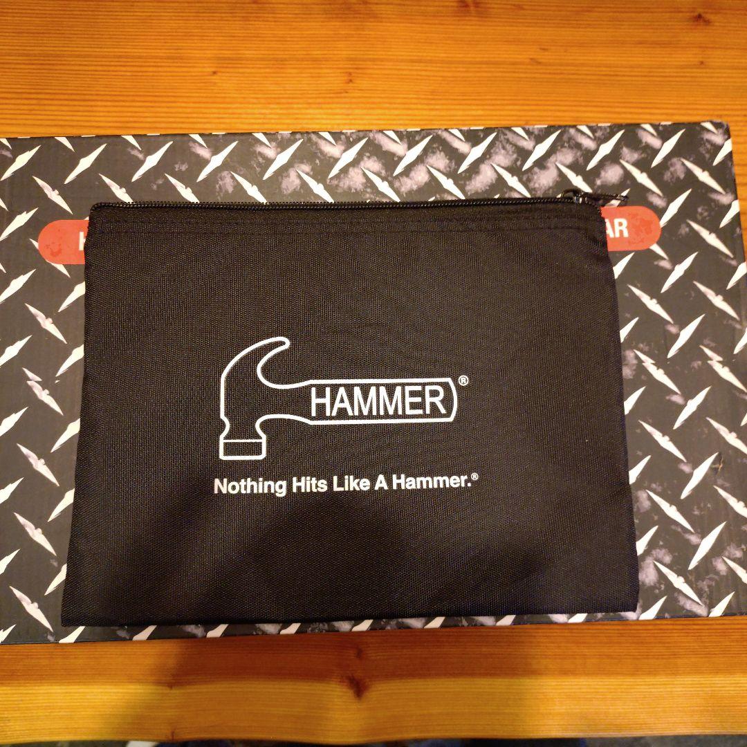 Hammer ボウリングシューズ ブラック/レッド27.5センチ
