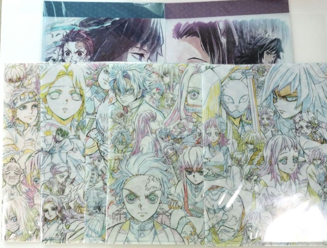 鬼滅の刃　ufotable 絵巻カフェ　クリアファイル