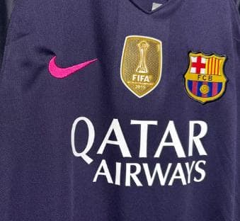 FCバルセロナ アウェイ レトロ 長袖 シャツ 11番 ネイマール
