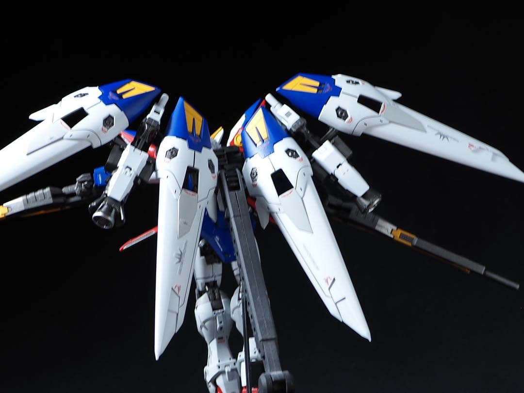 RG ウイングガンダムゼロ 全塗装　完成品　ガンダウイングガンダム