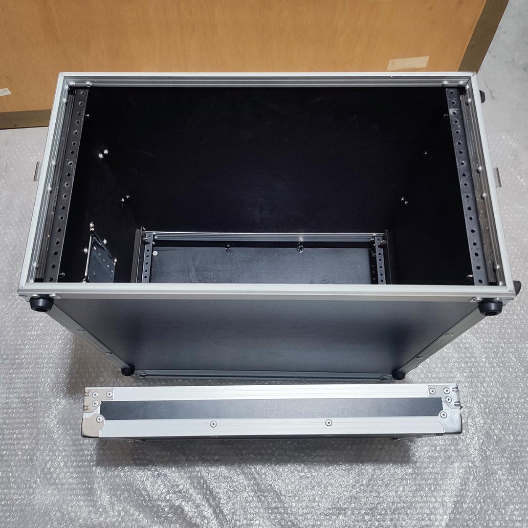 6U ラックケース ロング 奥行45cm 両側レール