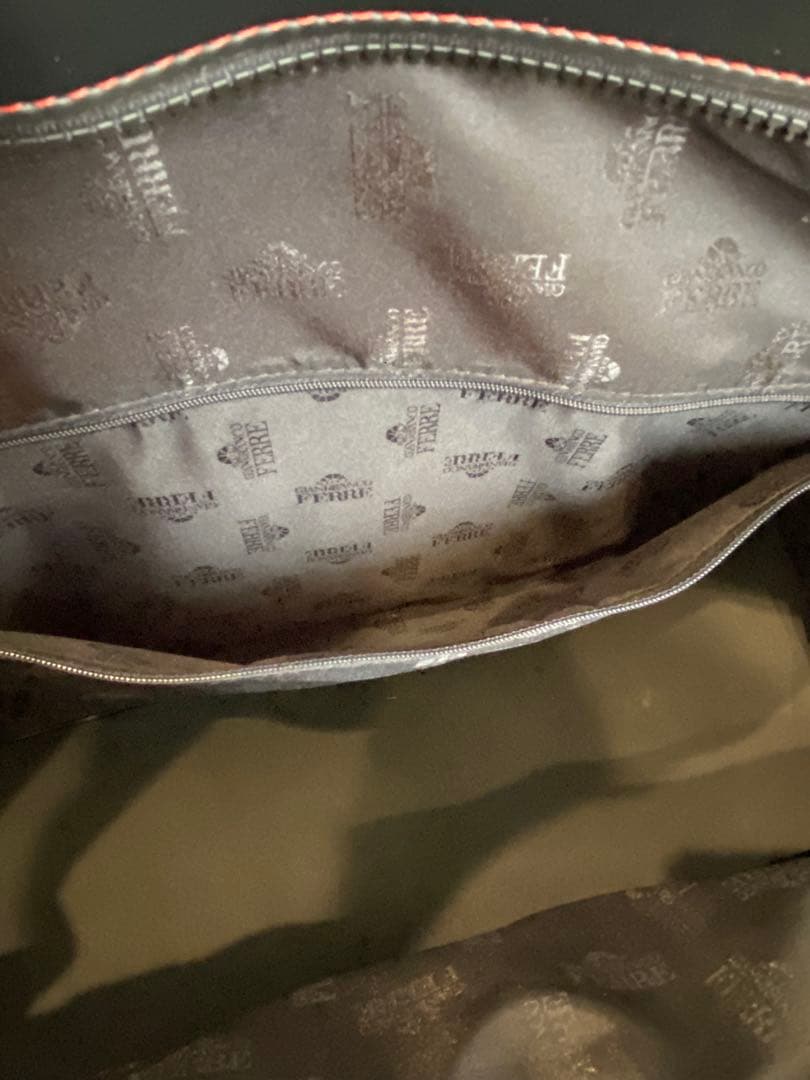 【激レア】ミズノ　ジャンフランコフェレ　コラボ　オレンジ ゴルフバッグ