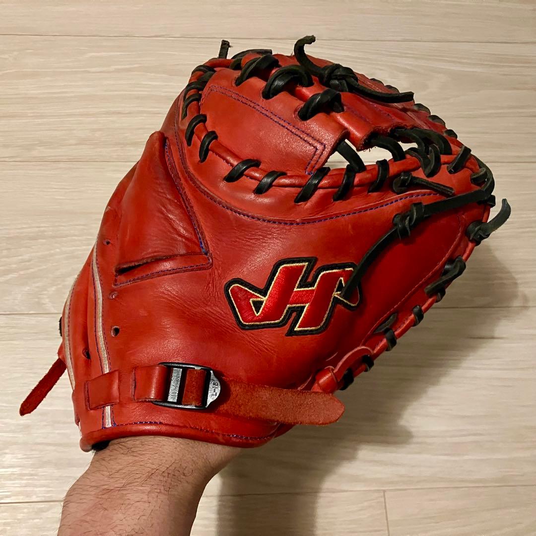 即戦力 型良好 ハタケヤマ 少年軟式 学童 キャッチャーミット TH-JC8RB