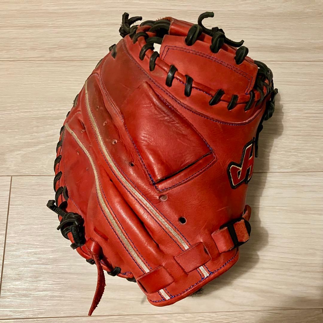 即戦力 型良好 ハタケヤマ 少年軟式 学童 キャッチャーミット TH-JC8RB