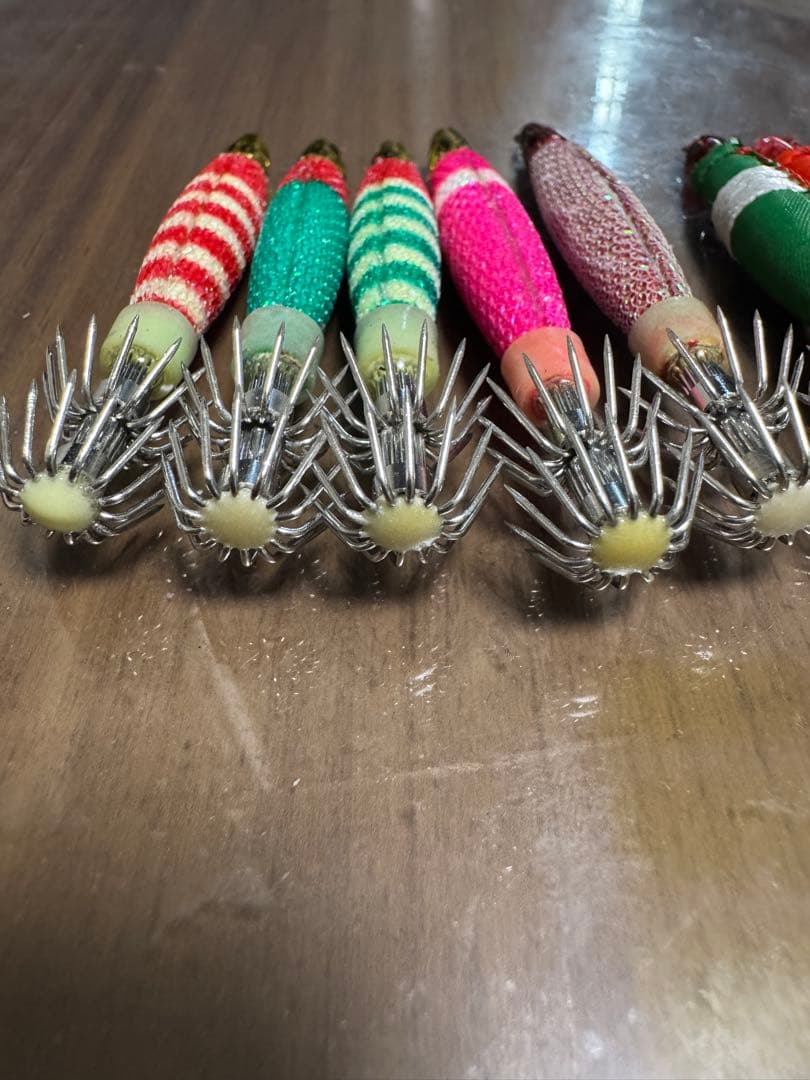 イカメタル　メタルスッテTG ９個セット ８号３個　１０号４個 １２号２個