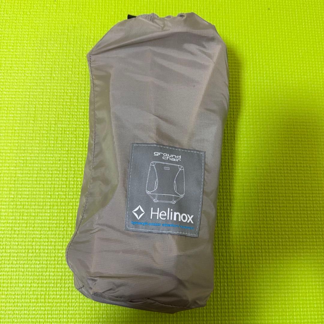 Helinox ヘリノックス グラウンドチェア 軽量 折りたたみ キャンプ