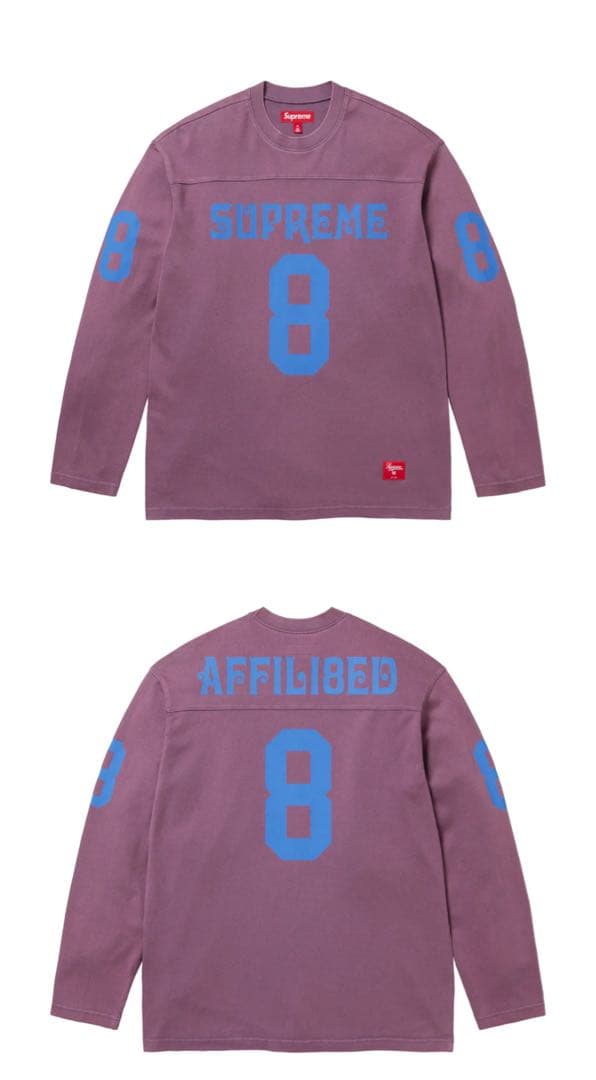 シャツ Supreme Affiliated L/S Football Top XL
