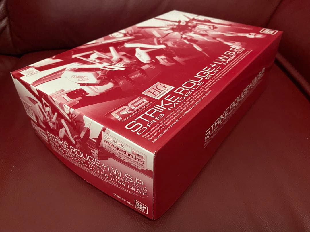 2点セット　RG RX-78-3 G-3、ルージュ + I.W.S.P.