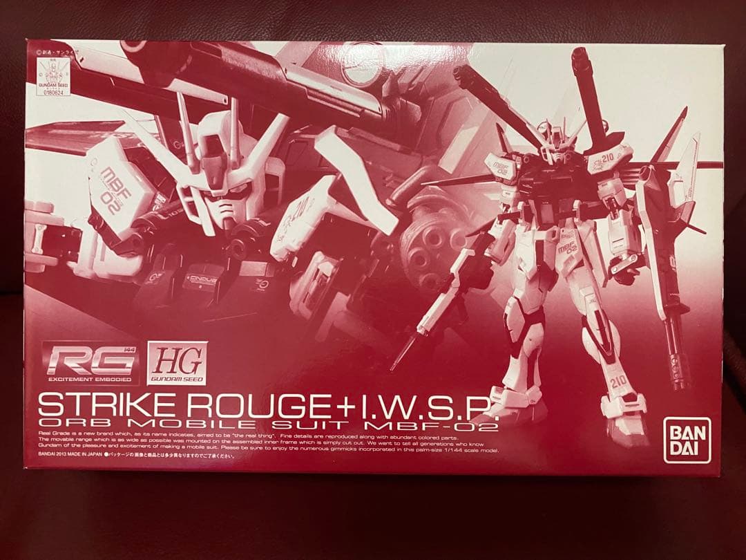 2点セット　RG RX-78-3 G-3、ルージュ + I.W.S.P.