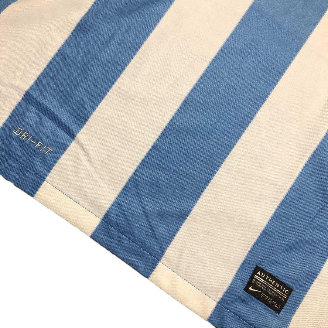 新品未使用 NIKE 2013-14 マラガCF ユニフォーム 水色 白 XL