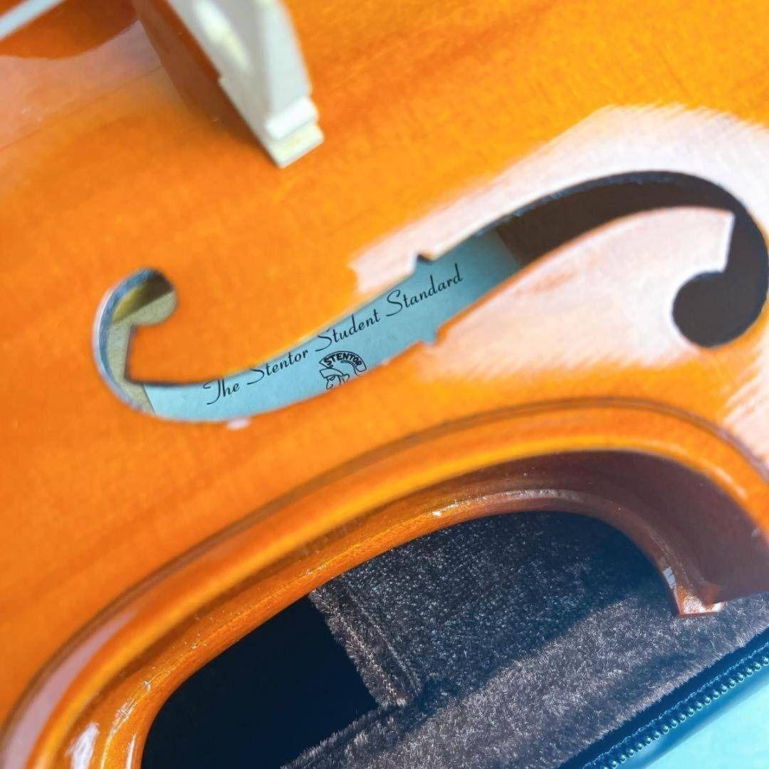 【美品】STENTOR バイオリン 弦楽器 弓 ステンター　4/4 バイオリン