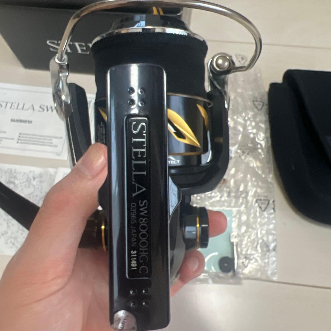 STELLA SW8000HG スピニングリール