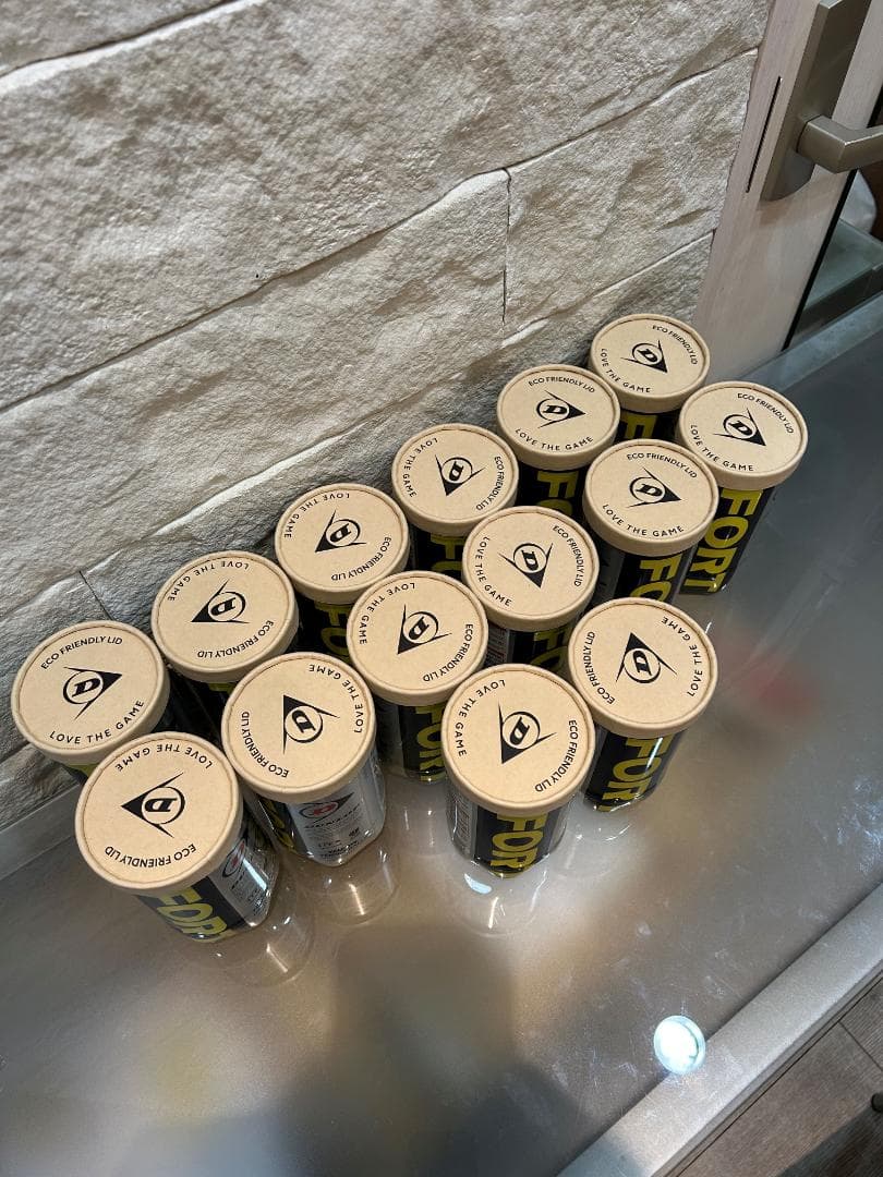 【全て未開封】DUNLOP ダンロップ 硬式テニスボール FORT 14ボトル