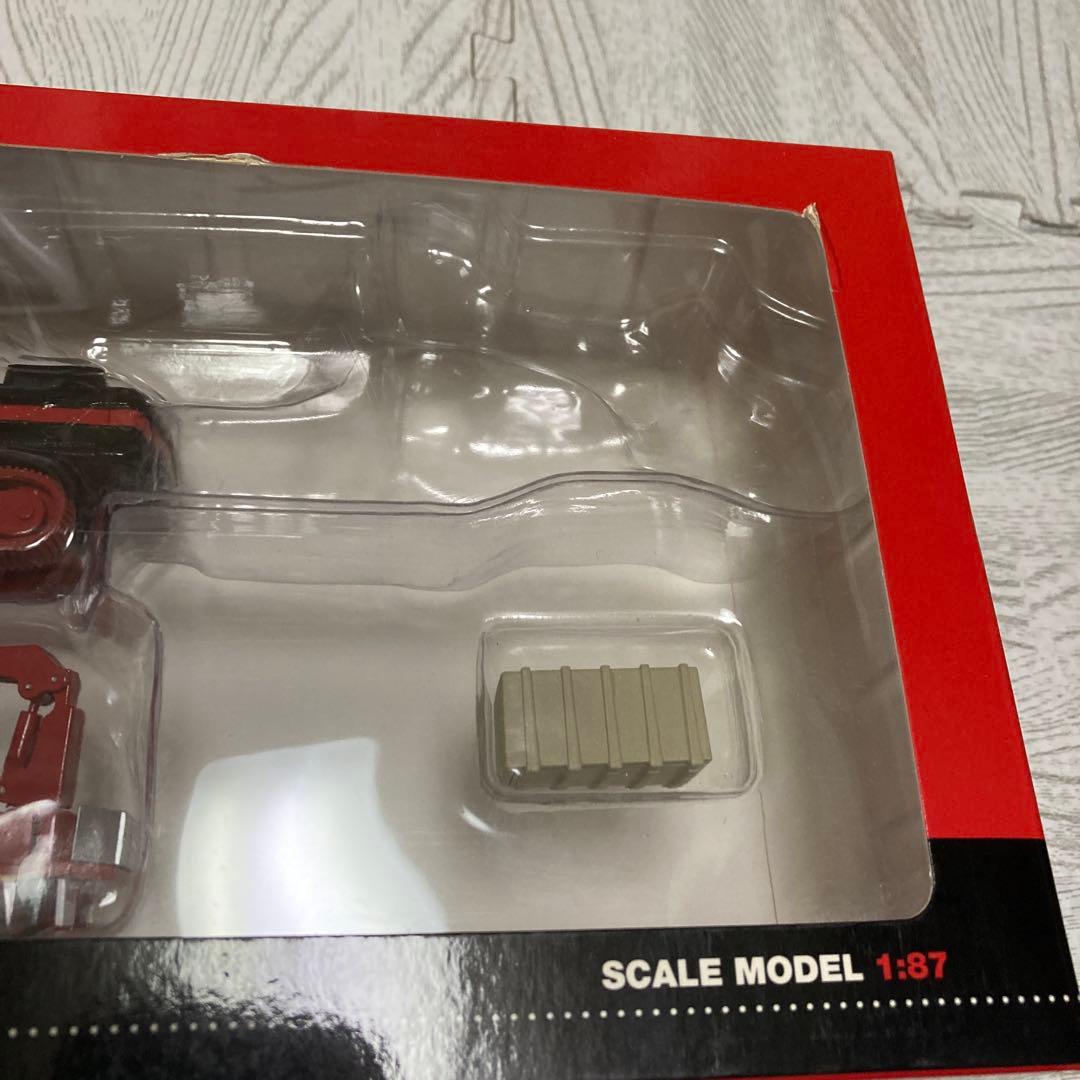 訳あり　MAMMOET トラックとシャベルカー1/87 フォークリフト欠品。