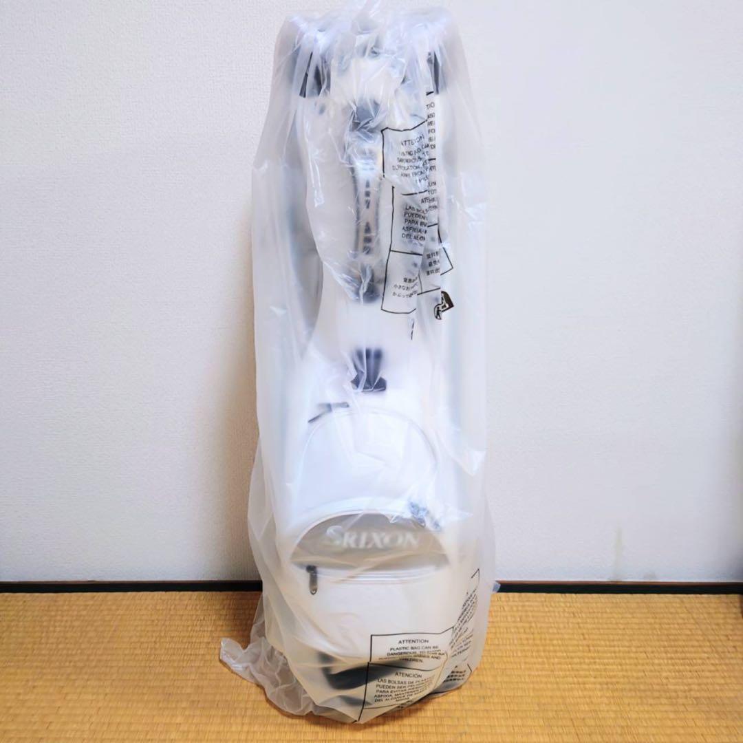 Srixon キャディバッグ ホワイト/シルバー