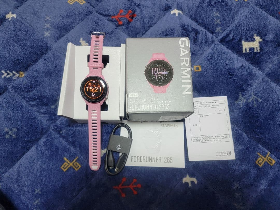 GARMIN FORERUNNER 265s ピンク