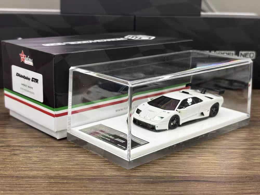 FUELME 1/64 ランボルギーニ ディアブロ GT-R ホワイト