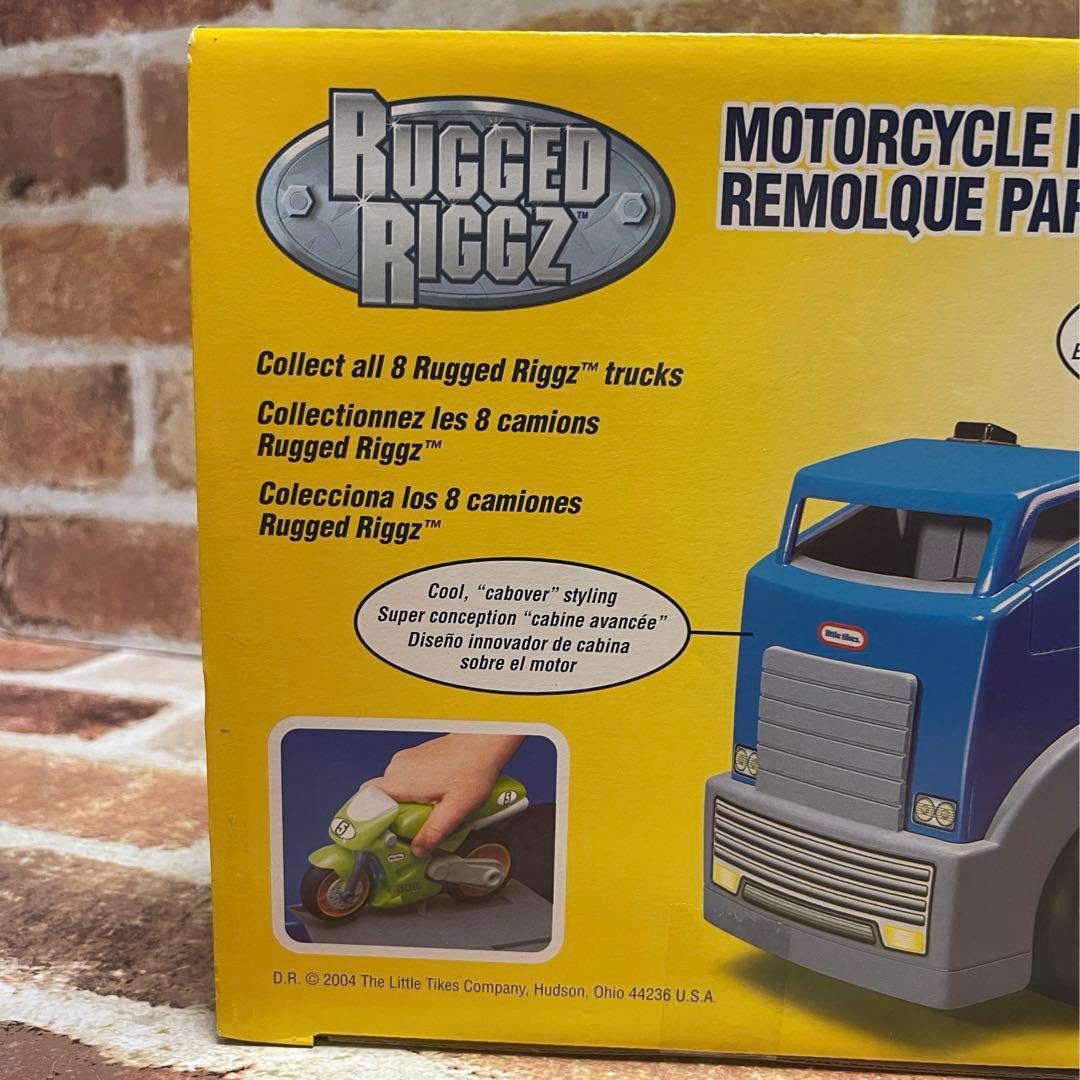 リトルタイクスRUGGED RIGGZ モーターサイクル運搬車&バイク２台セット