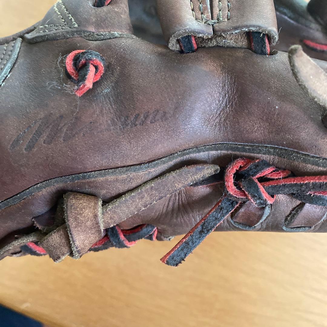 Mizunoproブラウン硬式グローブ