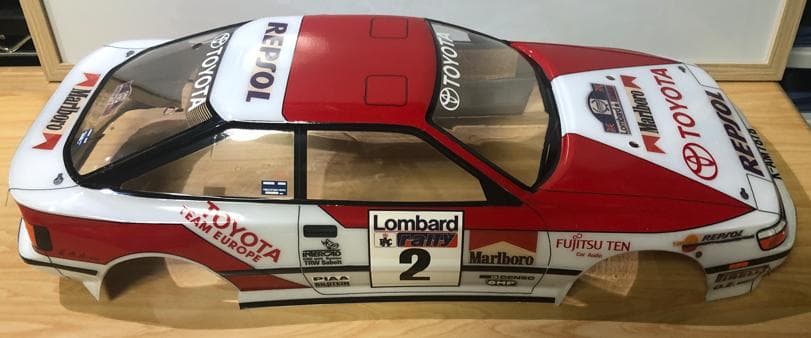 タミヤ　ラジコン　トヨタ セリカ GT-Four (ST165)　塗装済みボディ