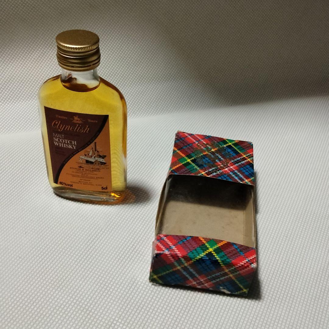 137 クライヌリッシュ　ゴードン&マクファイル　バイカラーラベル　ミニボトル