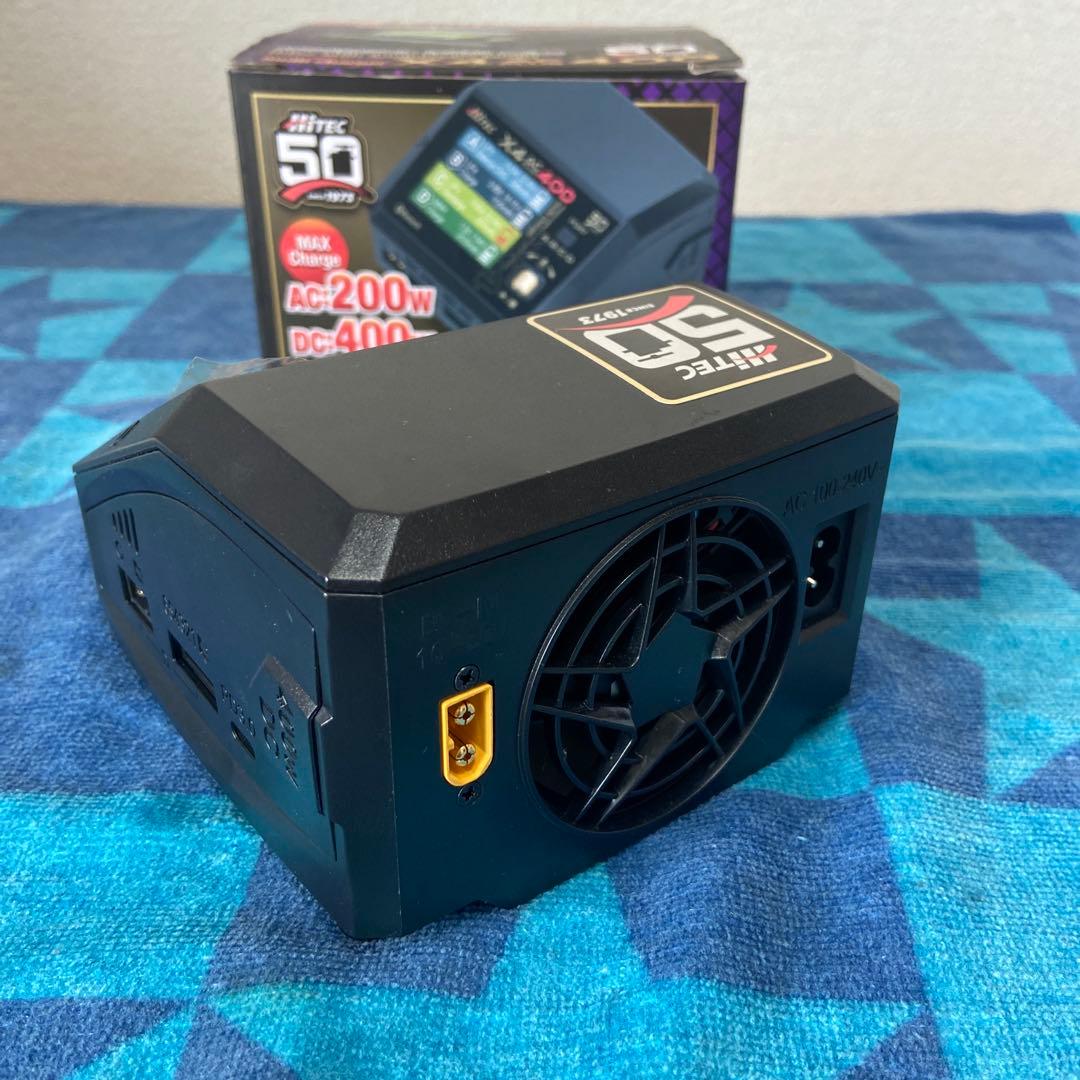 【JS_】Hitec X4 AC Plus 400 充電器充電ケーブル4本