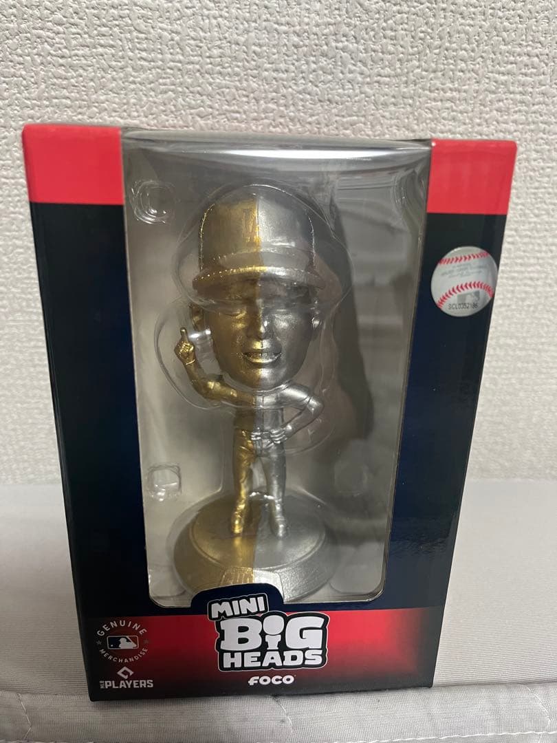 【新品】大谷翔平FOCO MINI BIG HEADS フィギュア 2体セット