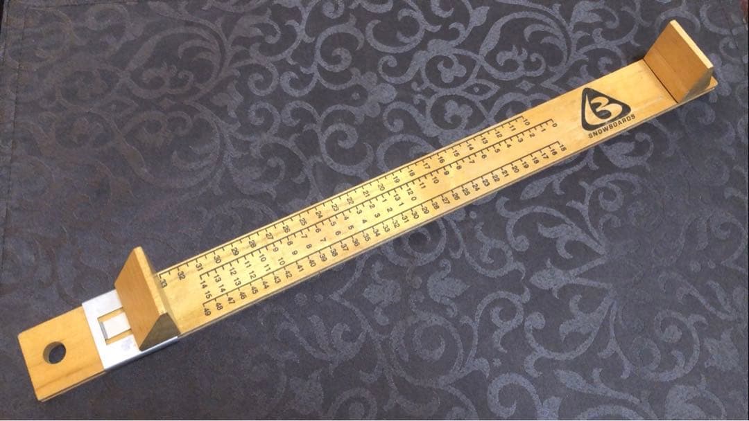 激レア 90s BURTON ブーツサイズ・サイジングガイド スライド式