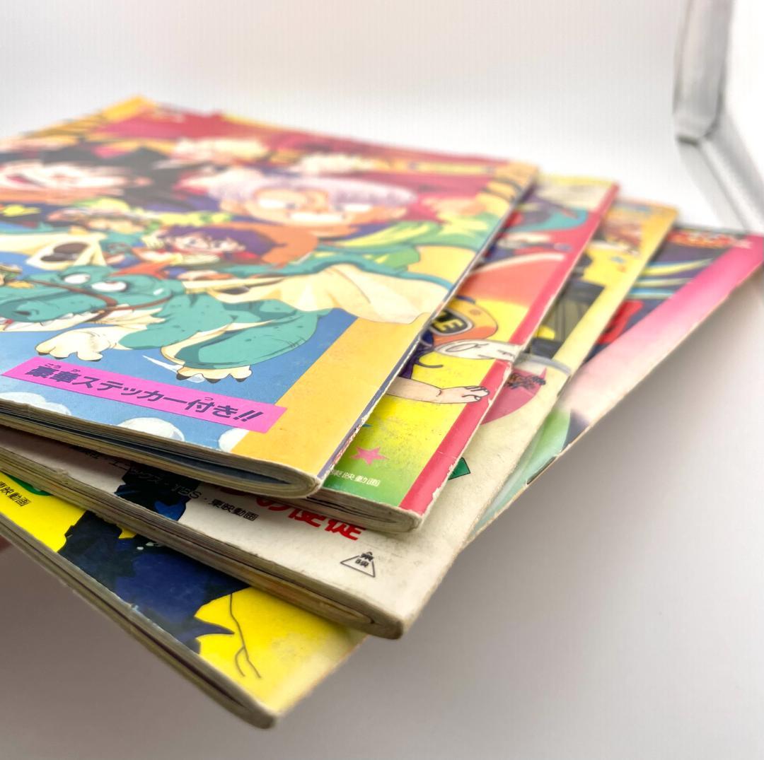 ドラゴンボールZ　東映アニメフェア パンフレット ステッカー未使用　4冊セット