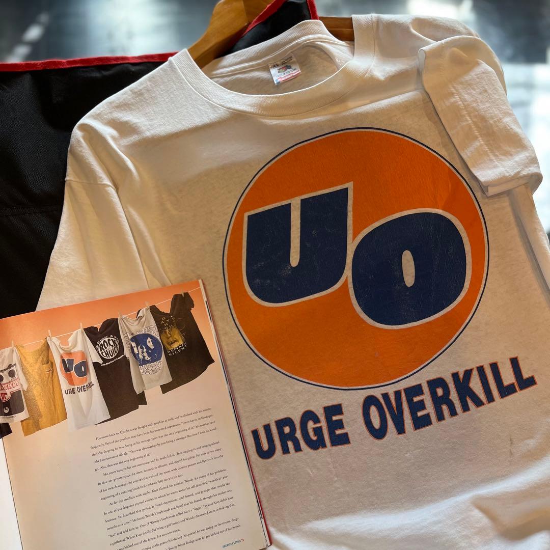 カートコバーン着同 91年 ビンテージ Urge Overkill Tシャツ