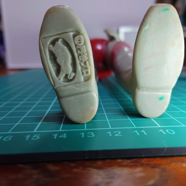 帰ってきたウルトラマン ソフビ ブルマァク 刻印あり（約29cm）