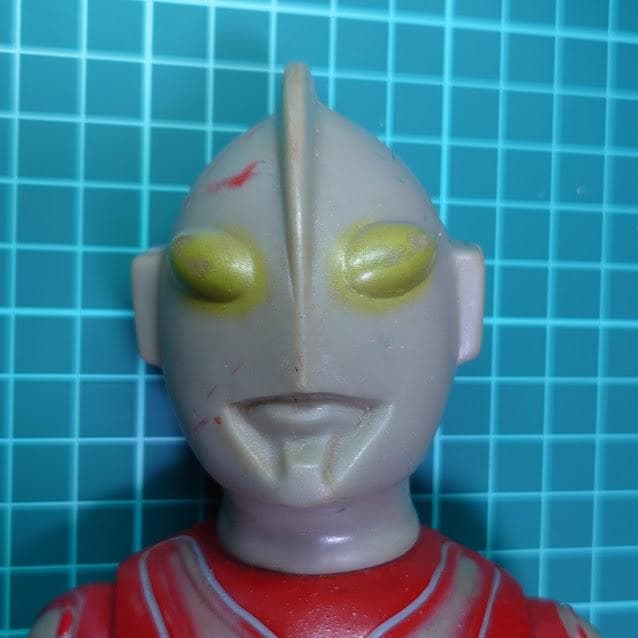 帰ってきたウルトラマン ソフビ ブルマァク 刻印あり（約29cm）