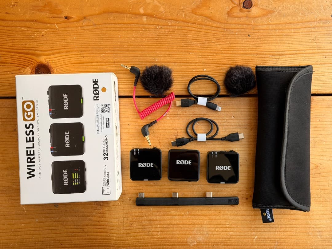 RØDE Wireless GO ワイヤレスマイク 第3世代