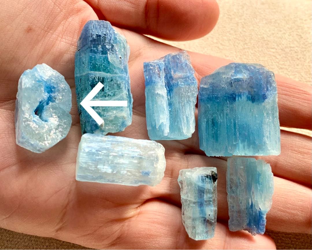 かっこよいツートーンカラー蝕像アクアマリンF/オマケ付き