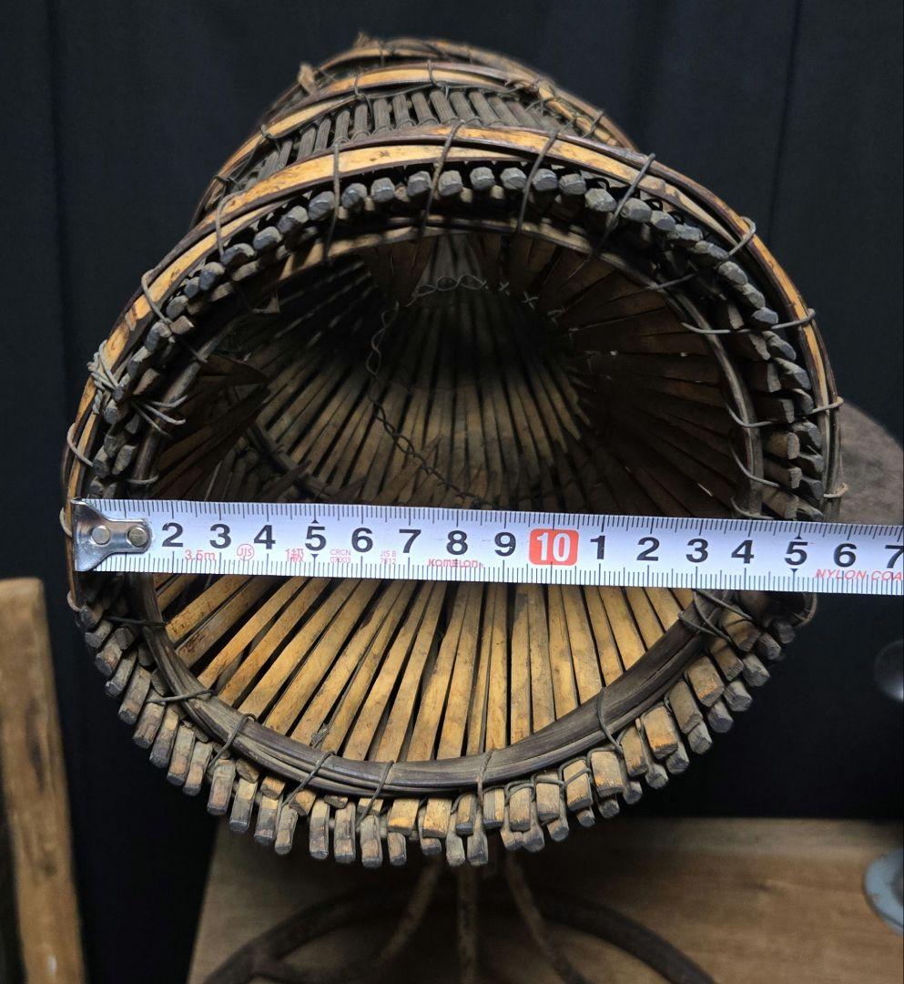 うなぎ筌どじょう筌うなぎ籠どじょう籠古道具骨董市古物コレクションオブジェ