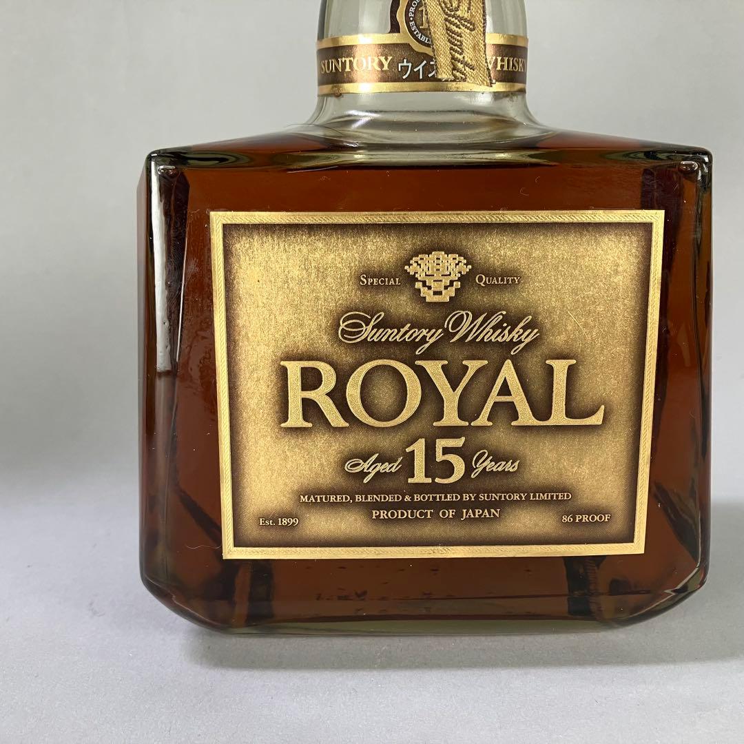 サントリー ローヤル １５年 ゴールドラベル ギフト限定品