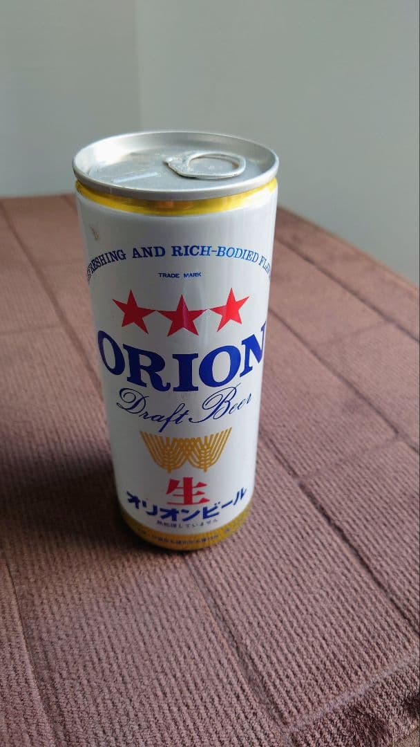 オリオンビール：超アンティーク缶（中味入っています／古い商品２点）
