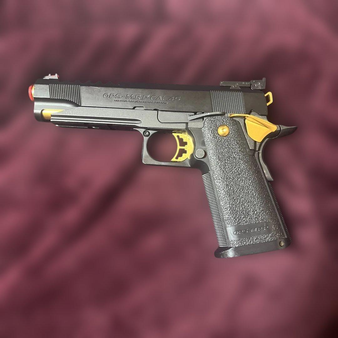 HI-CAPA 5.1 ガスガン ブラック ゴールド