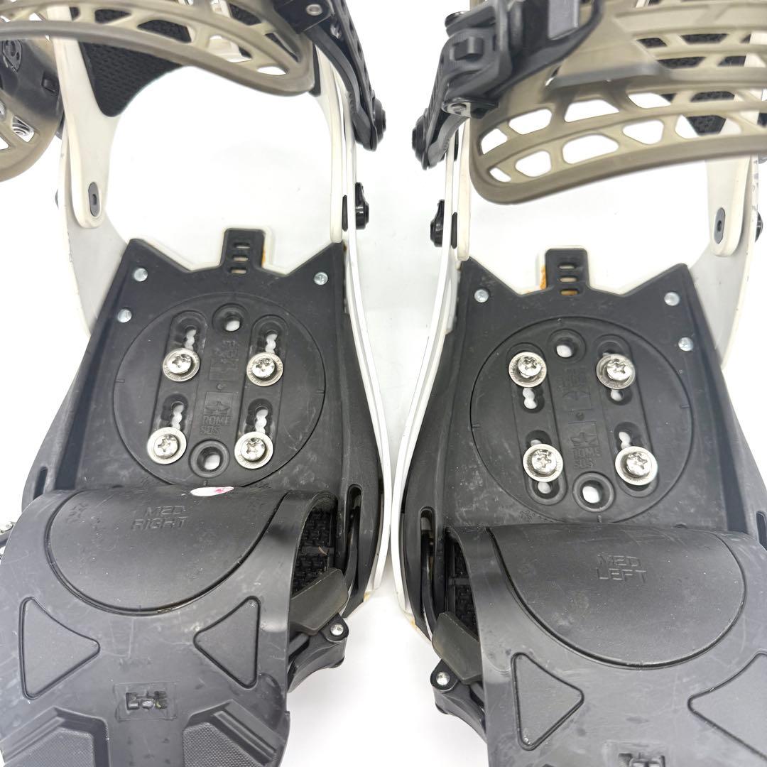 【美品】ROME ローム CRUX スノーボード ビンディング Mサイズ