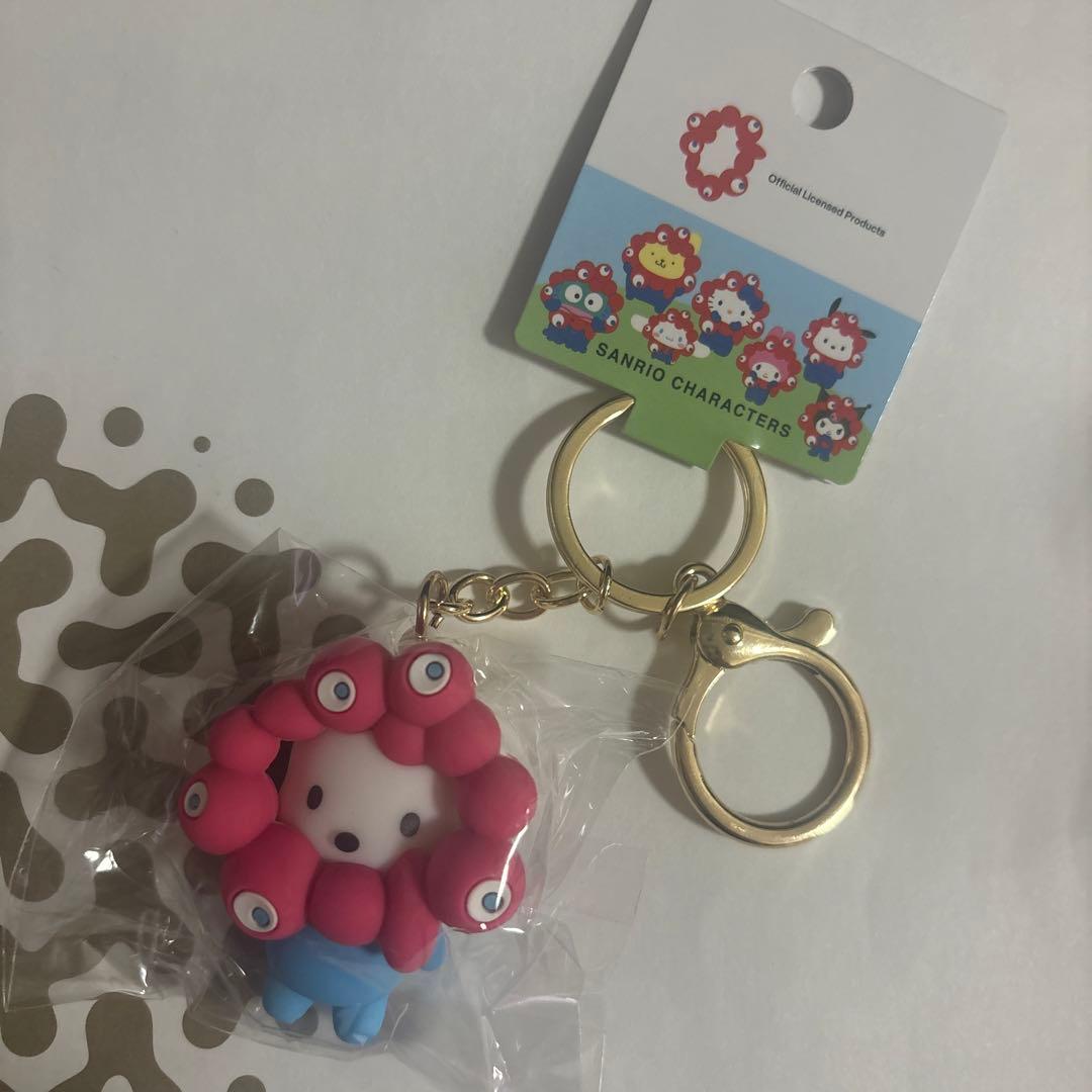 ミャクミャクサンリオ　キーホルダー　なりきりストラップ 3個セット　未使用　新品