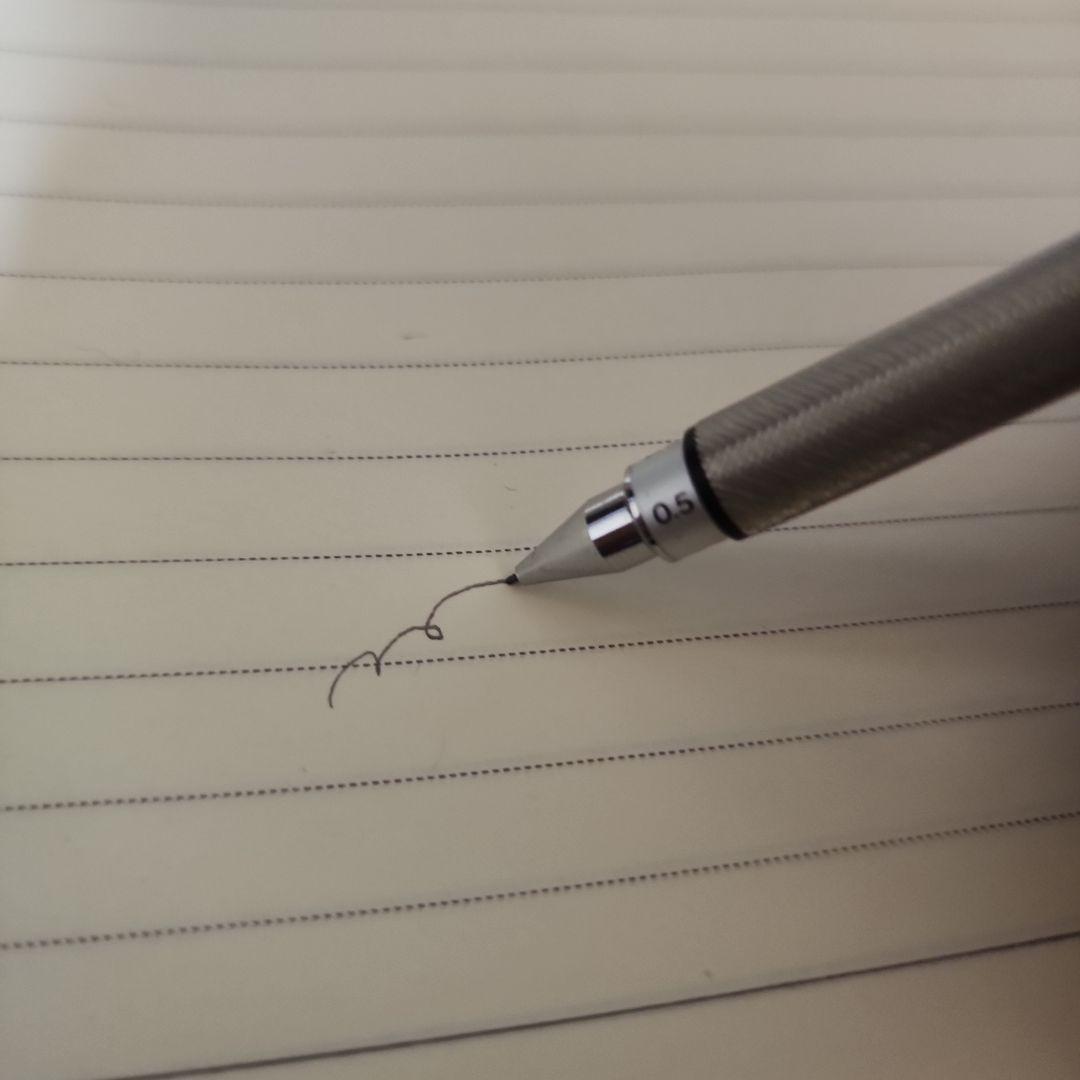 ハイユニ 3050 赤茶軸 シャーペン