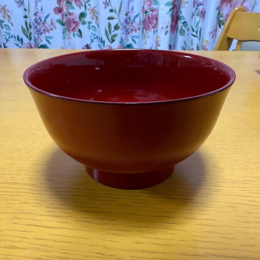 【陰陽五行漆器】火性（赤）の食器セット