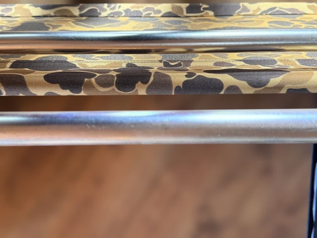 peregrine カモフラージュ柄 折りたたみベンチ